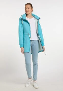 Schmuddelwedda Sweats Zippés Veste De Survêtement Femme Bleu Clair -Schmuddelwedda 0059d5a73d714b128a6b965895893305