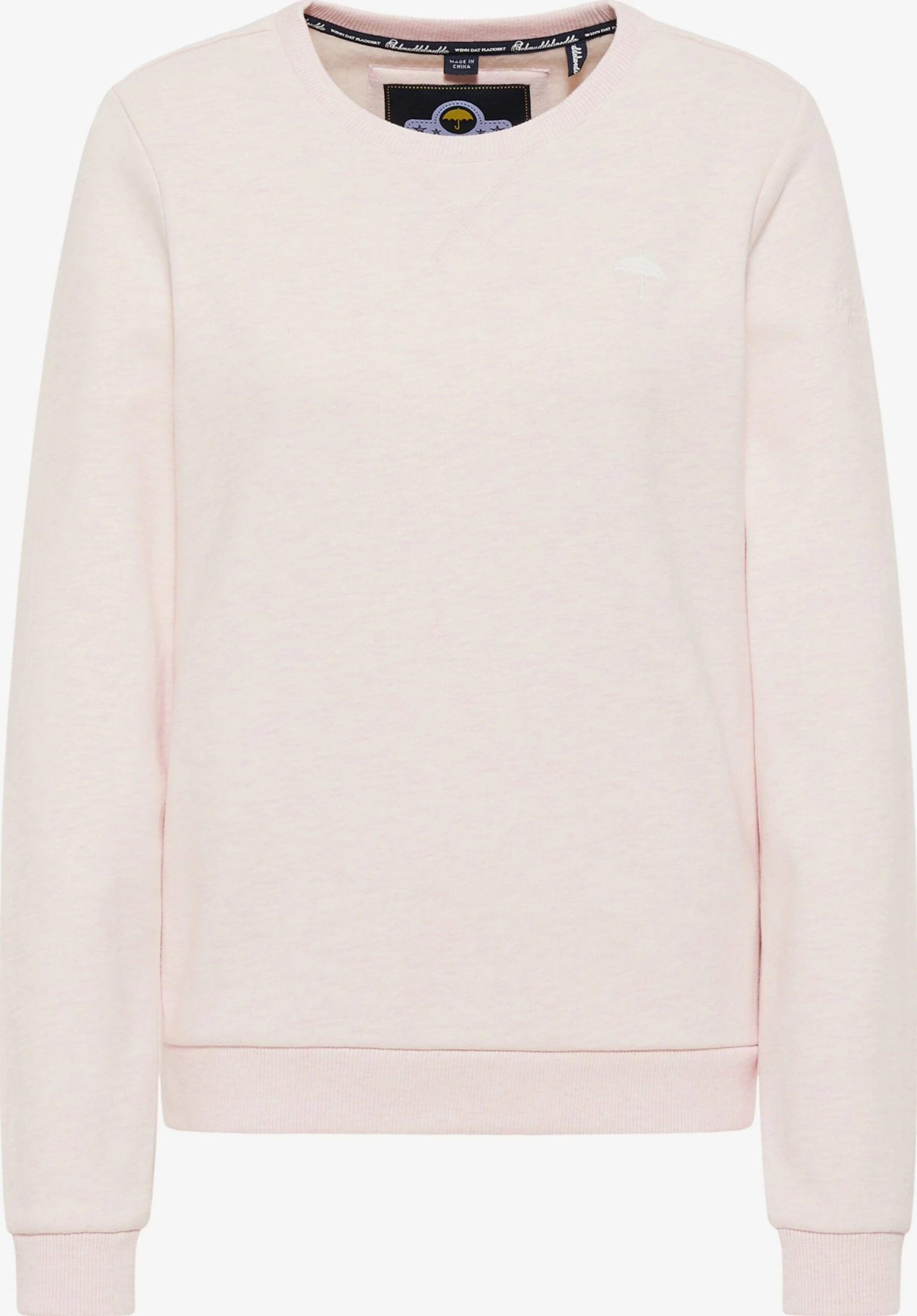 Schmuddelwedda Sweats Sweat-shirt Femme Rose Clair 3 Schmuddelwedda Sweats Sweat-shirt Femme Rose Clair