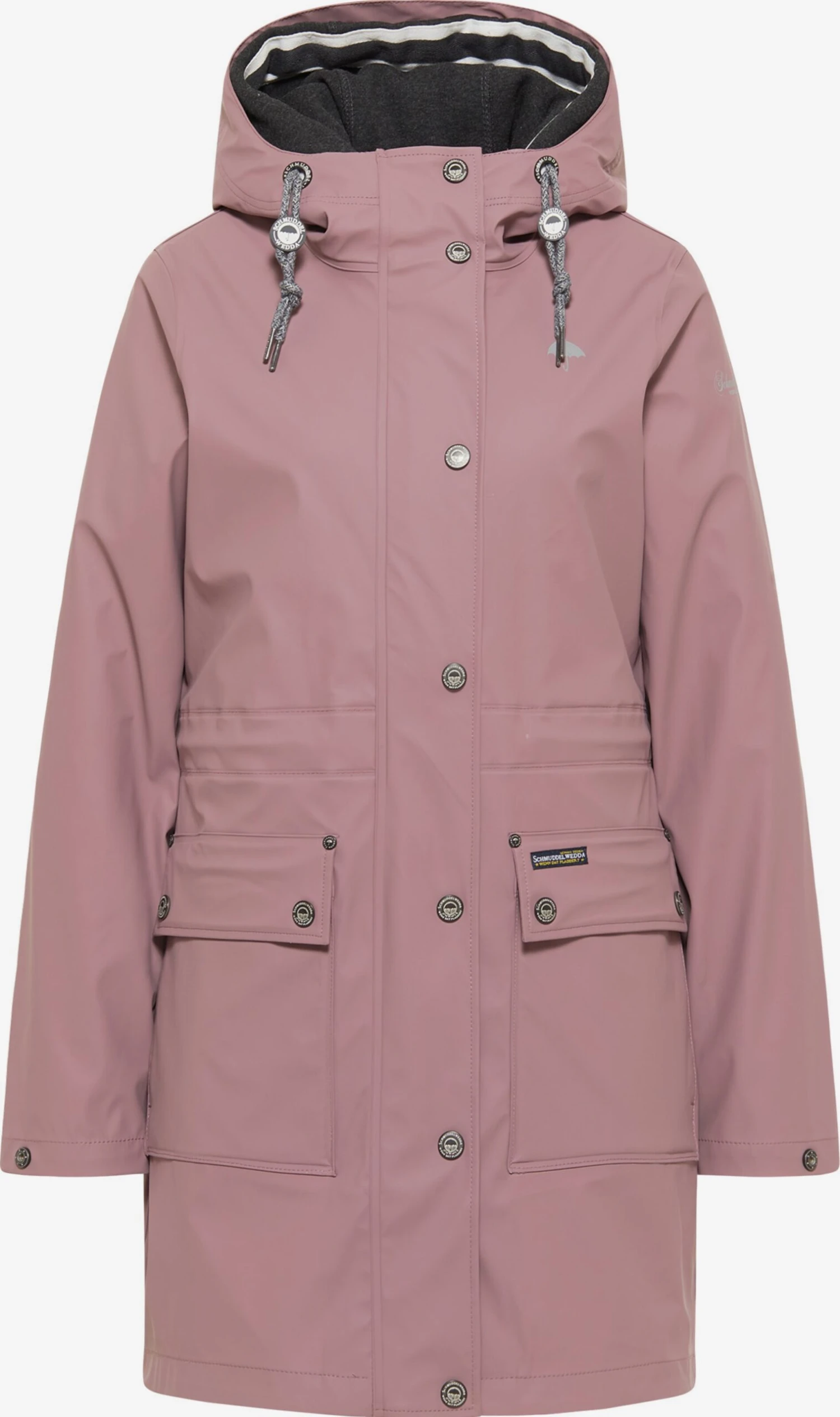 Schmuddelwedda Manteaux De Pluie Manteau Fonctionnel Femme Rose Ancienne 3 Schmuddelwedda Manteaux De Pluie Manteau Fonctionnel Femme Rose Ancienne