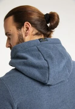 Schmuddelwedda Sweats à Capuche Sweat-shirt Juist Homme Bleu Chiné -Schmuddelwedda 038eab3611a2f920e4d7293b1a26d9fe