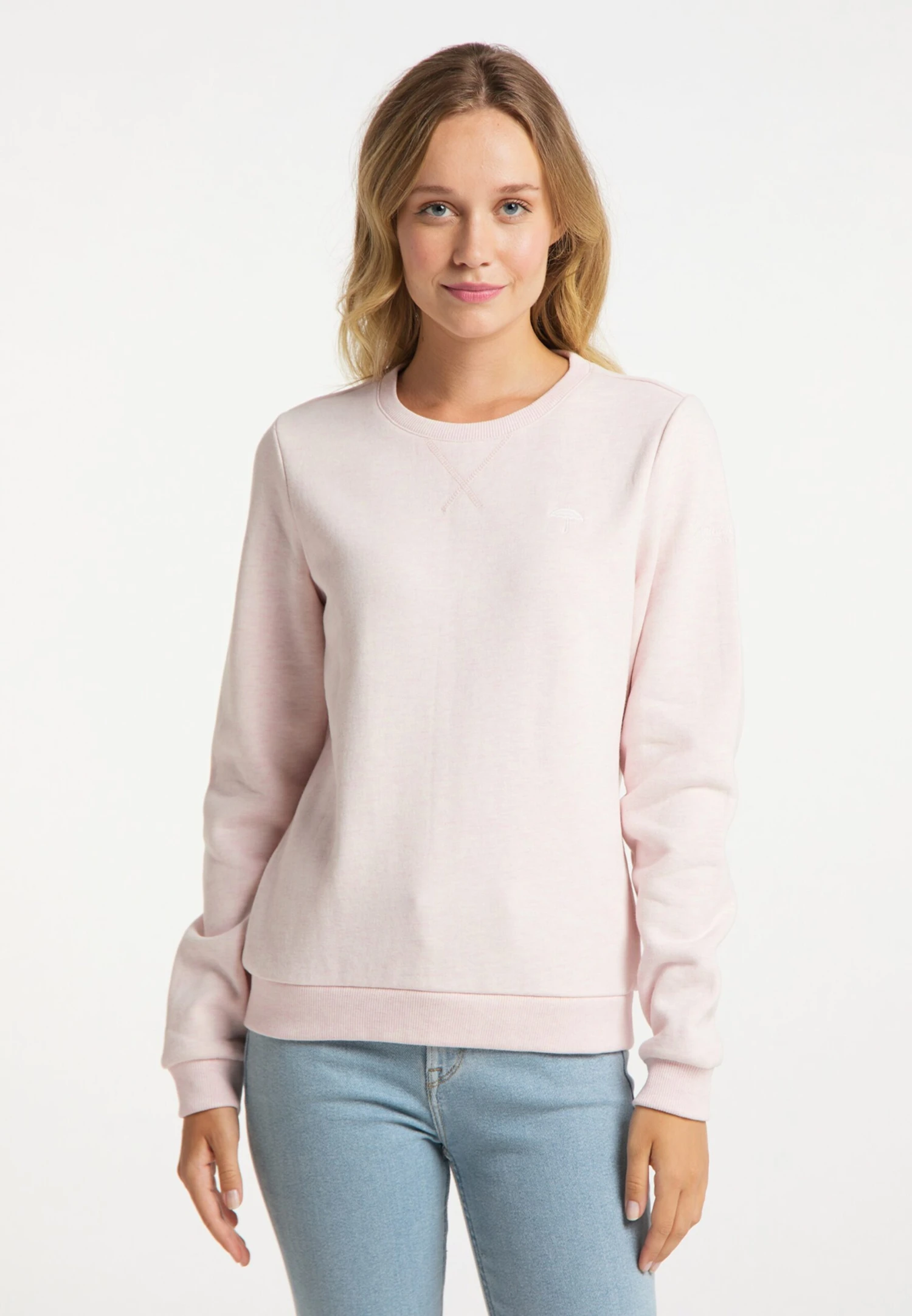 Schmuddelwedda Sweats Sweat-shirt Femme Rose Clair 4 Schmuddelwedda Sweats Sweat-shirt Femme Rose Clair – Image 2