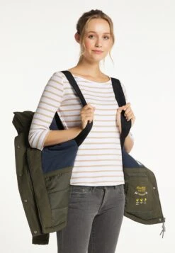 Schmuddelwedda Vestes Dhiver Veste D’hiver Femme Olive 8 Schmuddelwedda Vestes Dhiver Veste D’hiver Femme Olive -Schmuddelwedda 0501592afa25436c47dd6a404676f6a2