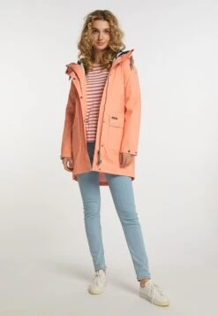 Schmuddelwedda Manteaux De Pluie Manteau Fonctionnel Femme Abricot -Schmuddelwedda 07dba6a4b45bbe89fa751ae4152aa087