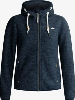 Schmuddelwedda Vestes Dextérieur Veste En Polaire Femme Bleu Foncé