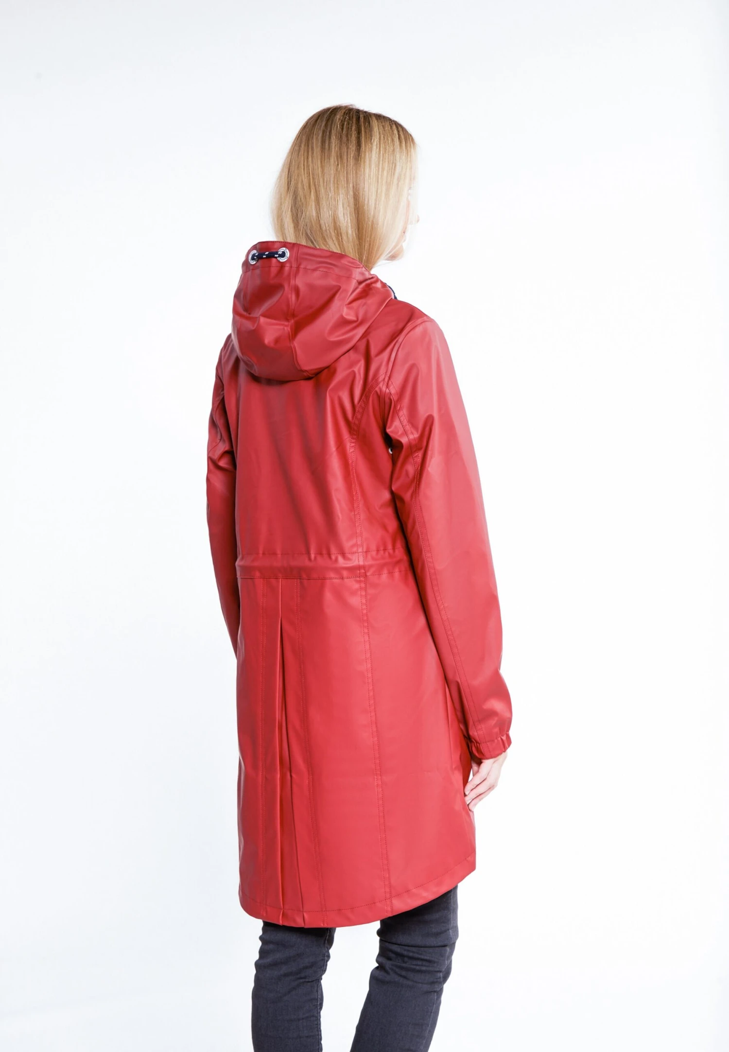 Schmuddelwedda Manteaux De Pluie Manteau Fonctionnel Femme Rouge Foncé 5 Schmuddelwedda Manteaux De Pluie Manteau Fonctionnel Femme Rouge Foncé – Image 3