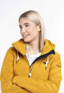 Schmuddelwedda Vestes Dextérieur Veste En Polaire Femme Moutarde -Schmuddelwedda 0a818629eeb66a4b6aa58de8e29384f5