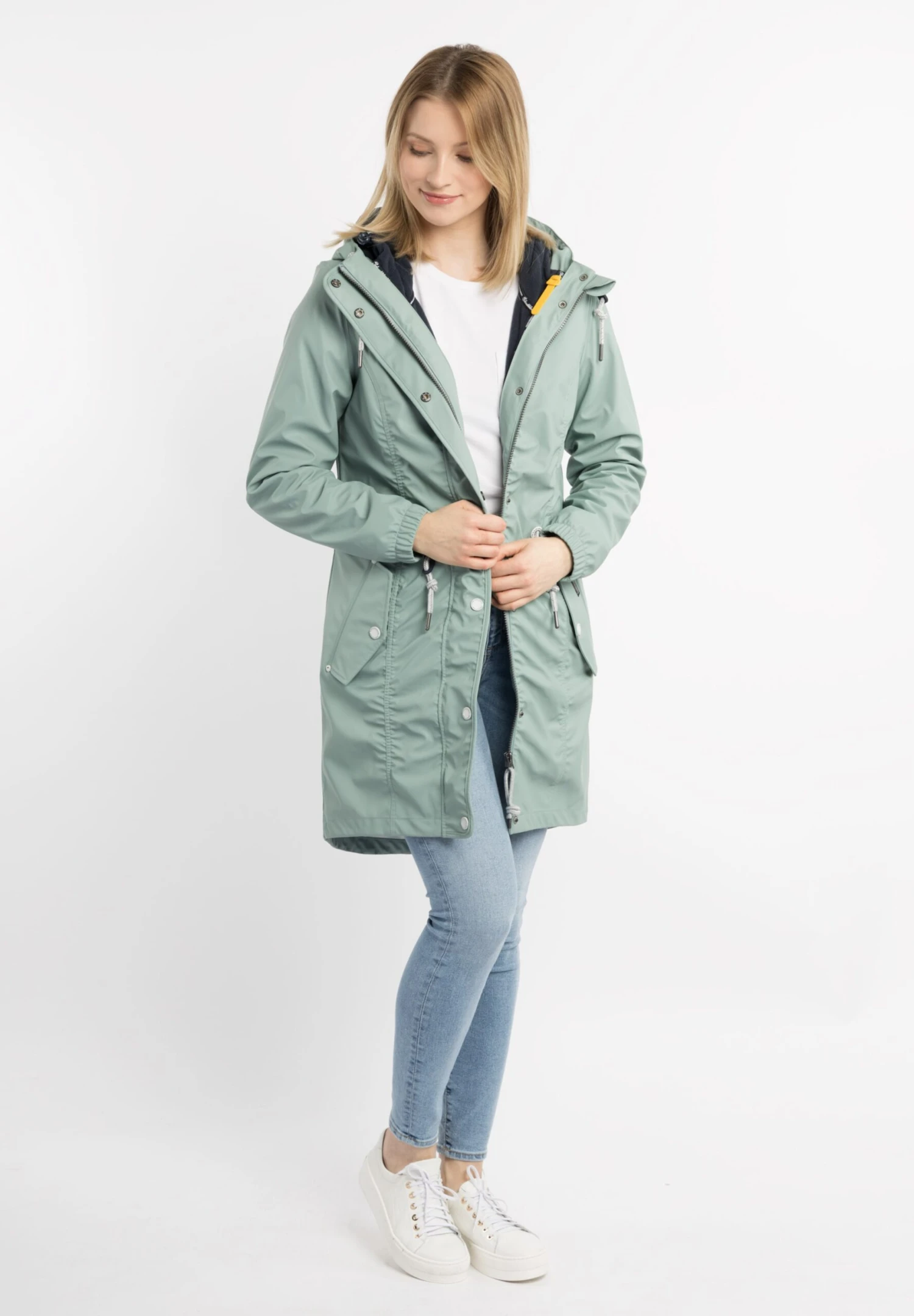 Schmuddelwedda Manteaux De Pluie Manteau Fonctionnel Femme Vert Pastel 7 Schmuddelwedda Manteaux De Pluie Manteau Fonctionnel Femme Vert Pastel – Image 5