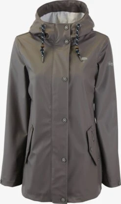 Schmuddelwedda Vestes De Mi-saison Veste Mi-saison Femme Gris / Taupe