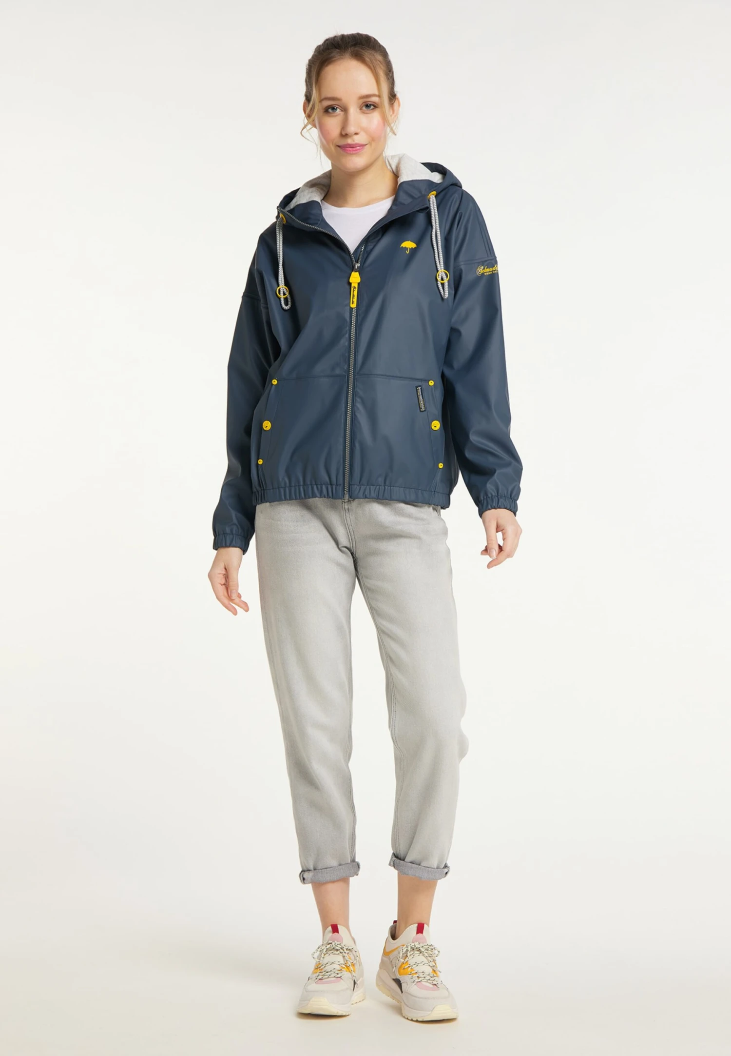 Schmuddelwedda Vestes De Mi-saison Veste Mi-saison Femme Bleu Foncé 6 Schmuddelwedda Vestes De Mi-saison Veste Mi-saison Femme Bleu Foncé – Image 4