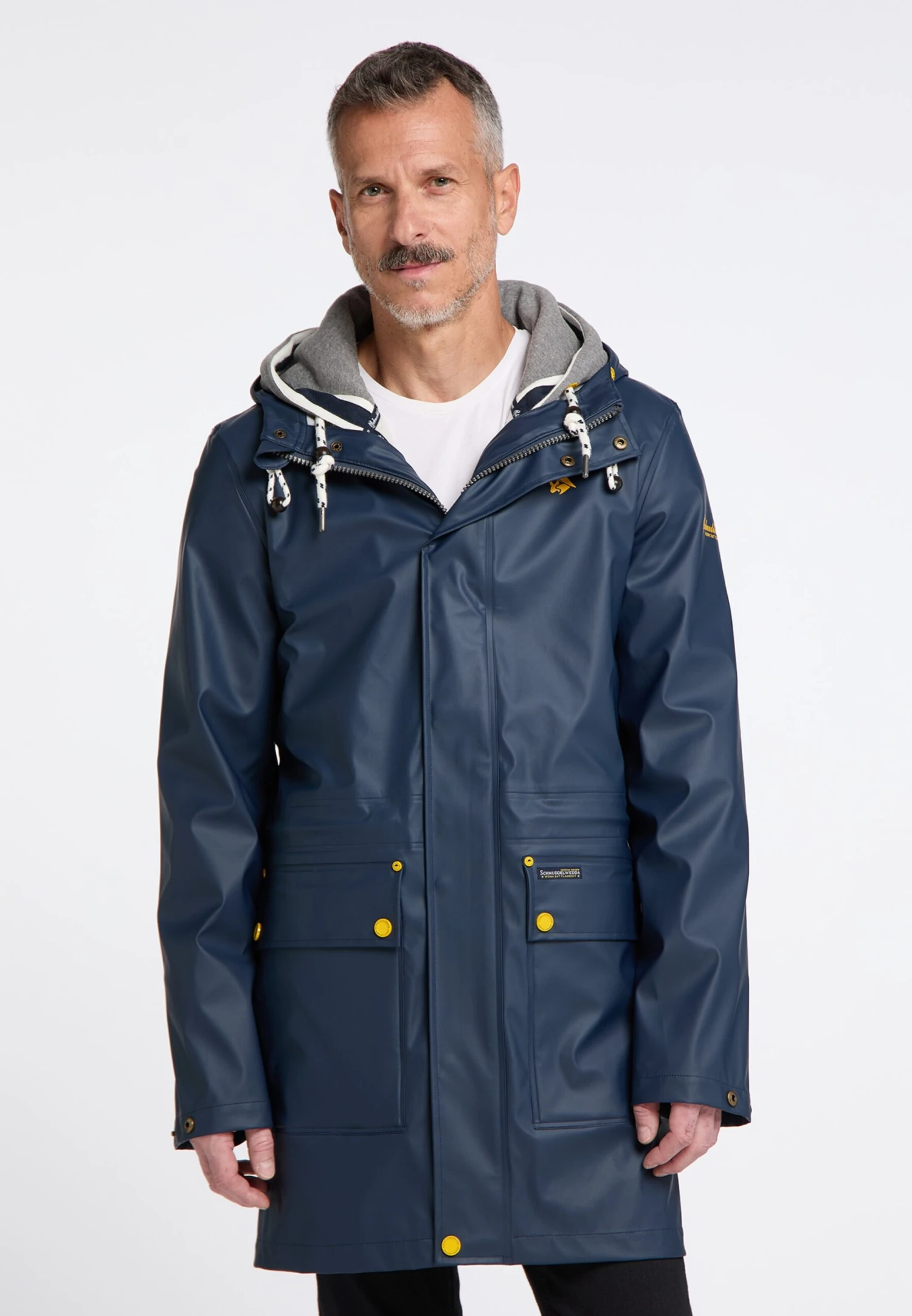 Schmuddelwedda Manteaux De Mi-saison Manteau Mi-saison Homme Marine 4 Schmuddelwedda Manteaux De Mi-saison Manteau Mi-saison Homme Marine – Image 2