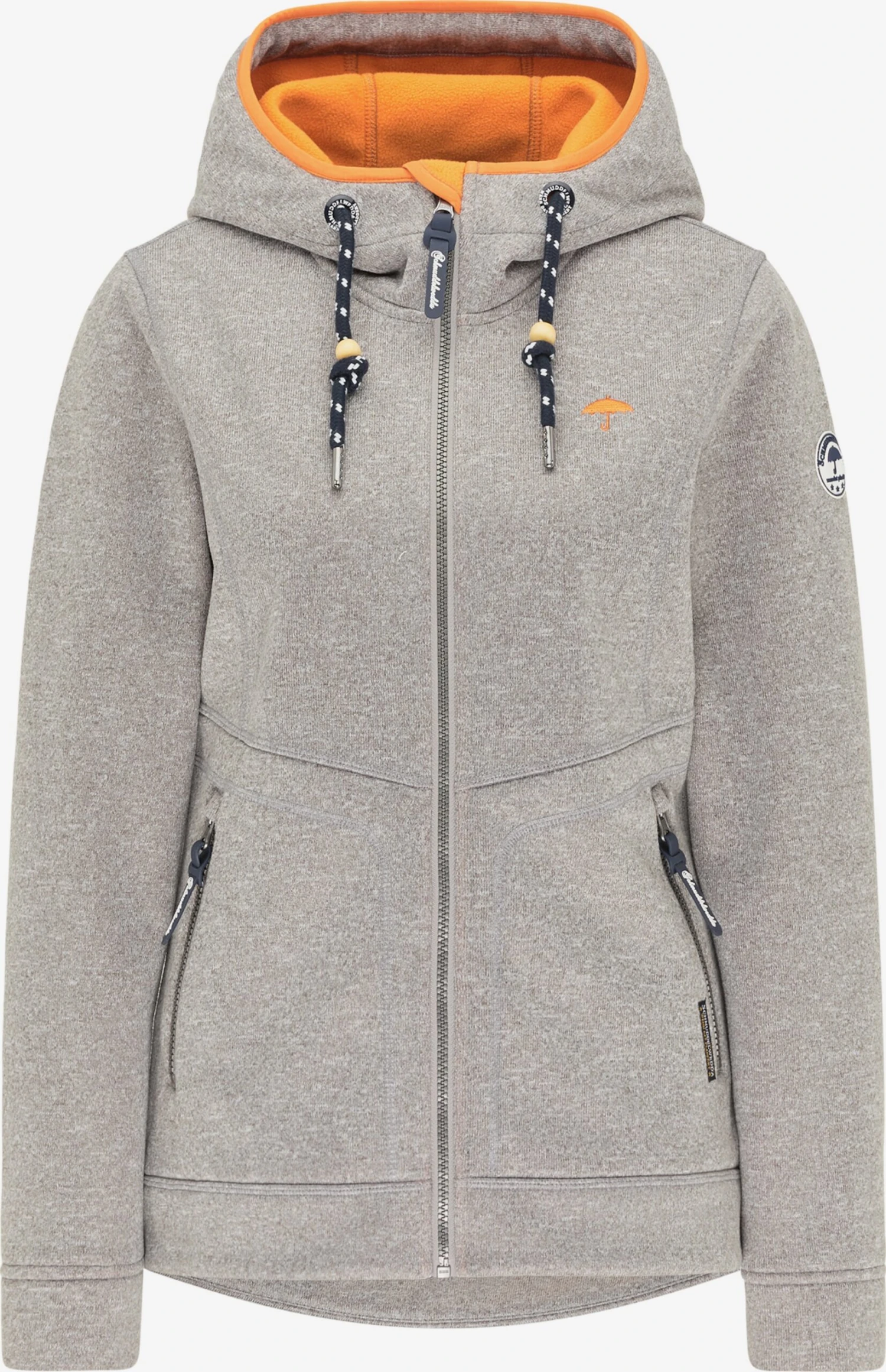 Schmuddelwedda Vestes De Mi-saison Veste Mi-saison Femme Gris Chiné 3 Schmuddelwedda Vestes De Mi-saison Veste Mi-saison Femme Gris Chiné