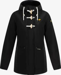 Schmuddelwedda Manteaux Courts Manteau Mi-saison Femme Noir