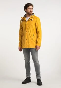 Schmuddelwedda Vestes De Mi-saison Parka Mi-saison Homme Moutarde -Schmuddelwedda 12f3e4a530a21424ba184d9689a7864d