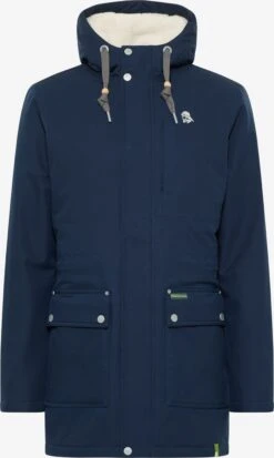 Schmuddelwedda Parkas Parka D’hiver Homme Bleu Marine