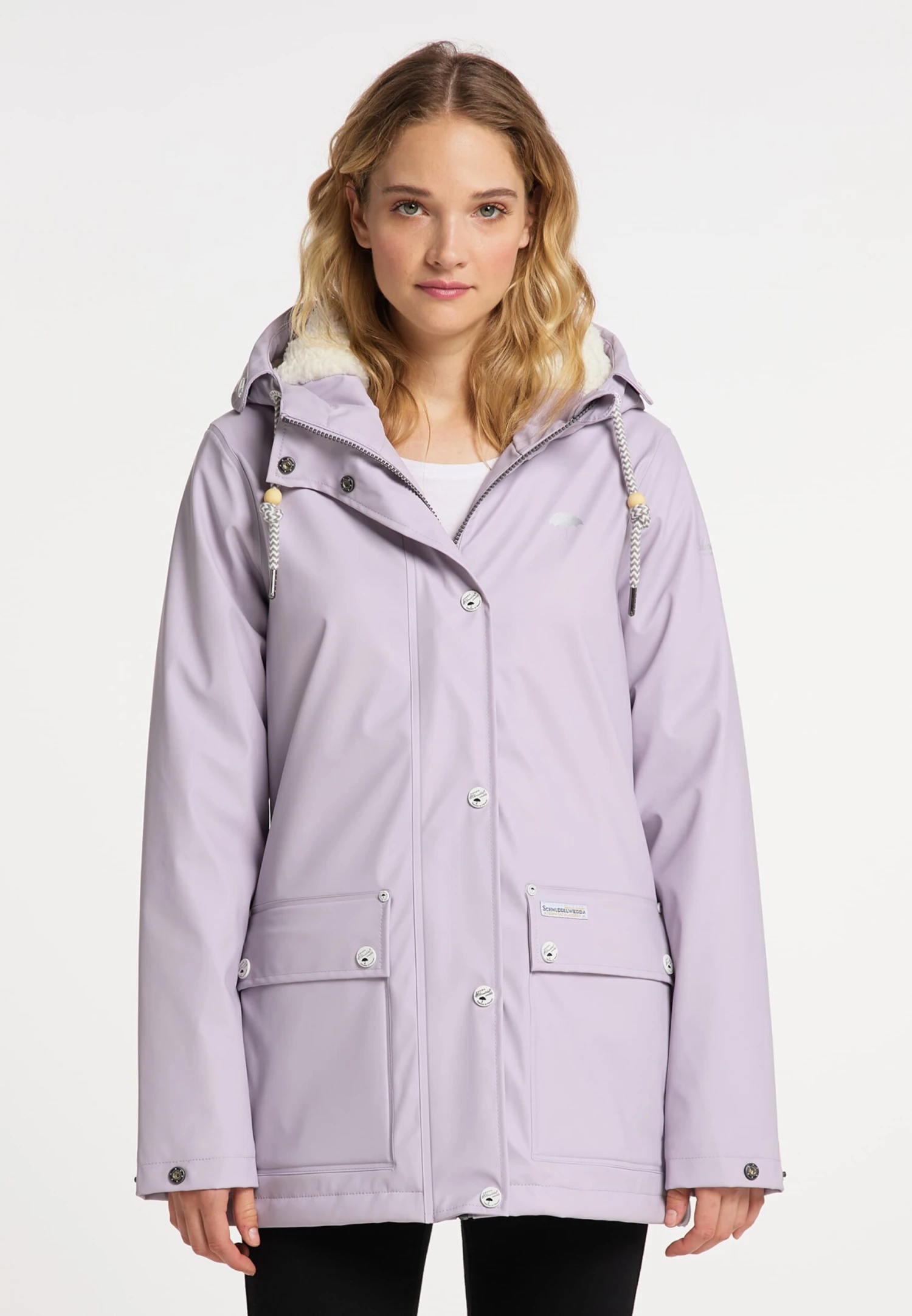 Schmuddelwedda Vestes Dextérieur Veste Fonctionnelle Femme Violet Pastel 4 Schmuddelwedda Vestes Dextérieur Veste Fonctionnelle Femme Violet Pastel – Image 2