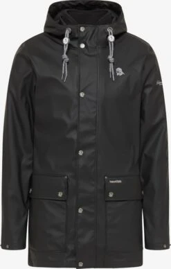 Schmuddelwedda Vestes De Mi-saison Parka Mi-saison Homme Noir