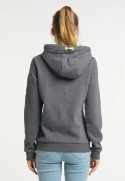 Schmuddelwedda Sweats à Capuche Sweat-shirt Warnemünde Femme Gris Chiné -Schmuddelwedda 1430e29a7b1b2854d9914d8eb18e8678