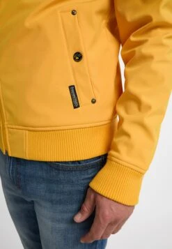 Schmuddelwedda Vestes Soft Shell Veste Fonctionnelle Homme Jaune -Schmuddelwedda 14a74195f56cee98ebf09f66a4012723