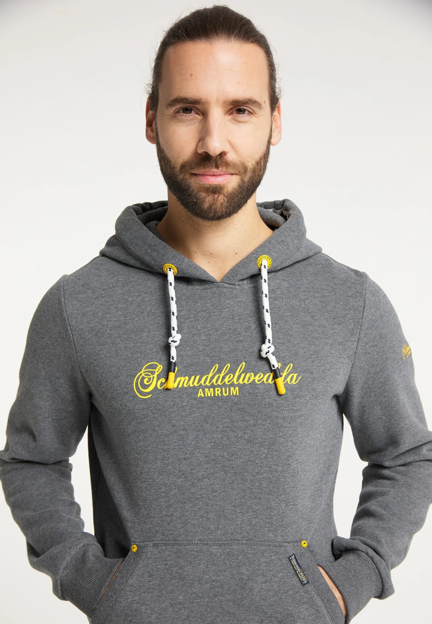 Schmuddelwedda Sweats à Capuche Sweat-shirt Amrum Homme Gris 7 Schmuddelwedda Sweats à Capuche Sweat-shirt Amrum Homme Gris – Image 5
