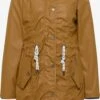 Schmuddelwedda Parkas Parka Mi-saison Femme Cognac