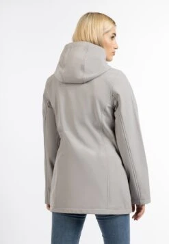 Schmuddelwedda Manteaux Courts Manteau Mi-saison Femme Gris -Schmuddelwedda 155d9247c2eff682dca9adf068b310d5