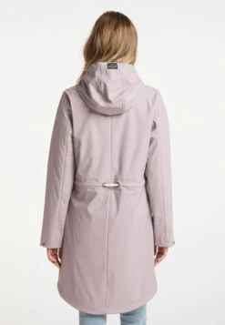 Schmuddelwedda Manteaux De Pluie Manteau Mi-saison Femme Rose Ancienne -Schmuddelwedda 156eb58cdcc10219ccfc712be45c14c2