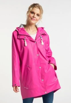 Schmuddelwedda Manteaux De Pluie Manteau Mi-saison Femme Rose 7 Schmuddelwedda Manteaux De Pluie Manteau Mi-saison Femme Rose -Schmuddelwedda 1601ebb1edc6f0da391957f09e18065e