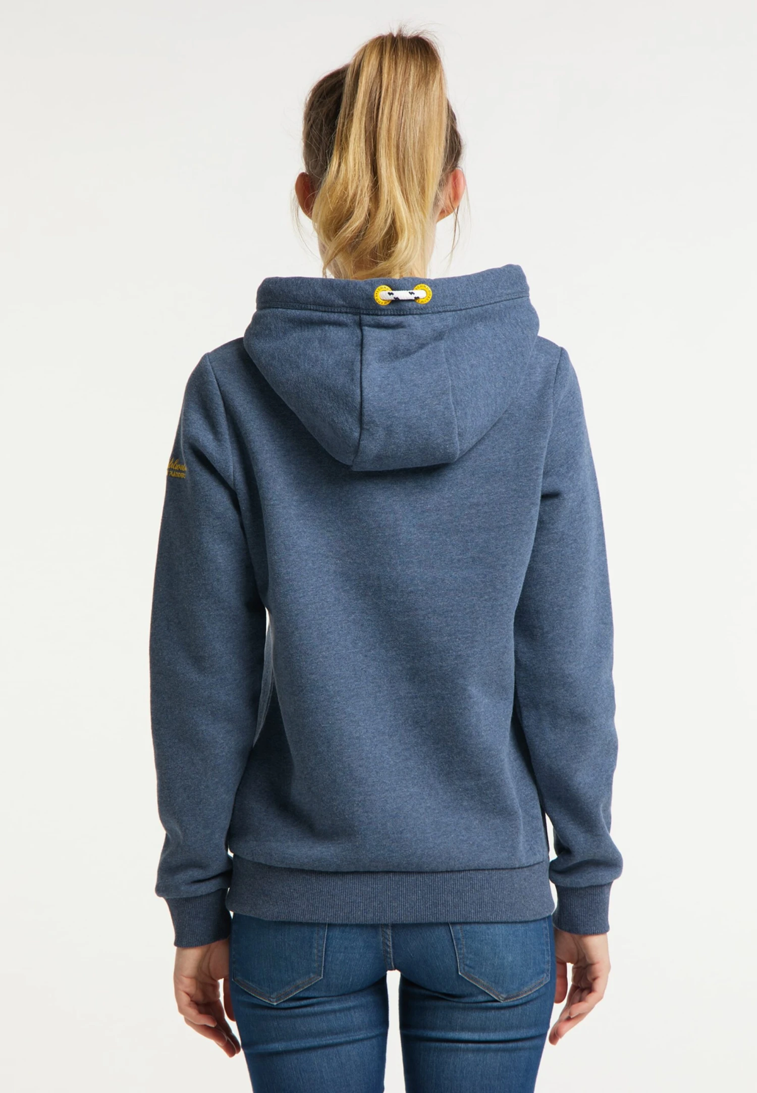 Schmuddelwedda Sweats à Capuche Sweat-shirt Heiligenhafen Femme Bleu Chiné 5 Schmuddelwedda Sweats à Capuche Sweat-shirt Heiligenhafen Femme Bleu Chiné – Image 3
