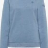 Schmuddelwedda Sweats Sweat-shirt Femme Bleu Chiné -Schmuddelwedda 172742fa6e9a34ffd85059cbb60992f8