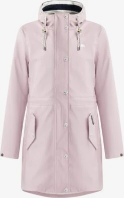 Schmuddelwedda Manteaux De Pluie Manteau Fonctionnel Femme Rose Clair