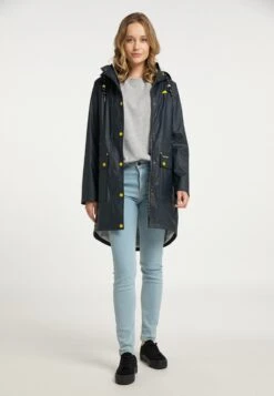 Schmuddelwedda Manteaux De Pluie Manteau Fonctionnel Femme Bleu Outremer -Schmuddelwedda 1b05138b861617e46dce95030097b456