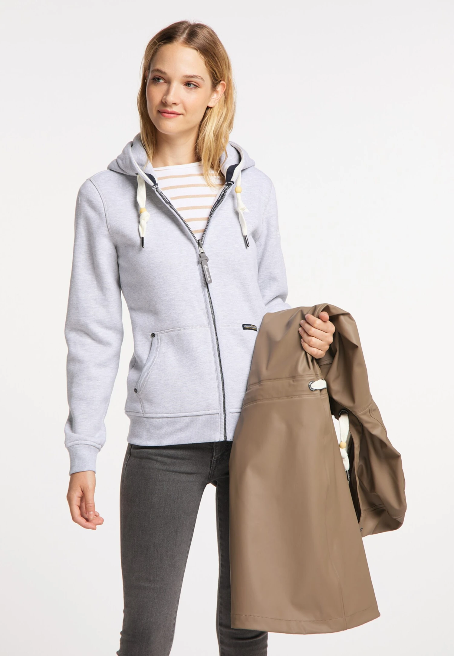 Schmuddelwedda Manteaux De Pluie Manteau Fonctionnel Femme Marron 5 Schmuddelwedda Manteaux De Pluie Manteau Fonctionnel Femme Marron – Image 3