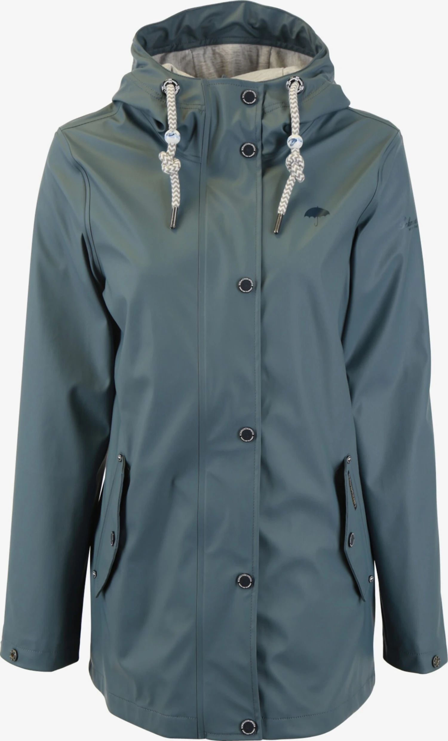 Schmuddelwedda Vestes De Mi-saison Veste Mi-saison Femme Bleu-gris 3 Schmuddelwedda Vestes De Mi-saison Veste Mi-saison Femme Bleu-gris