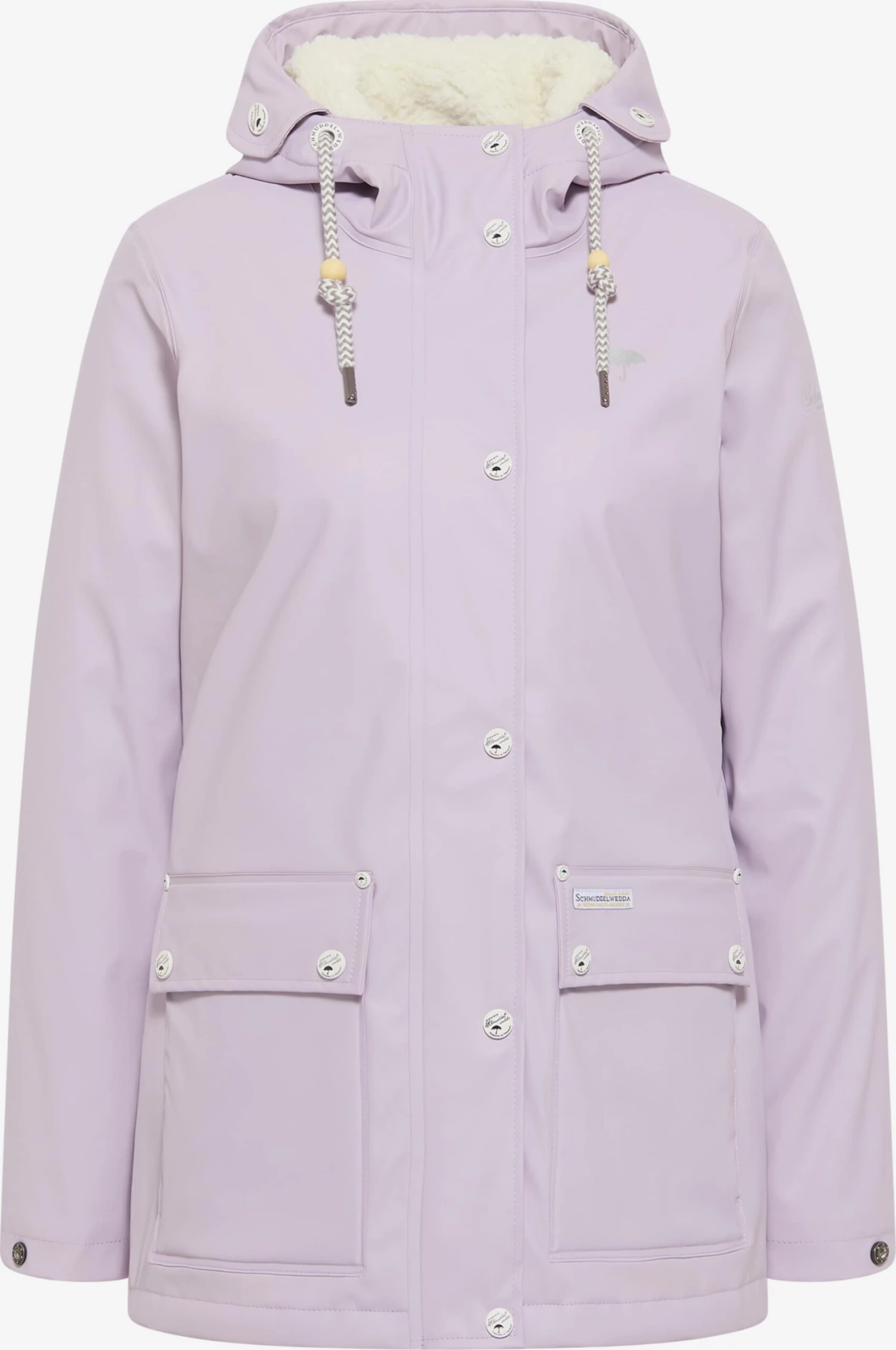 Schmuddelwedda Vestes Dextérieur Veste Fonctionnelle Femme Violet Pastel 3 Schmuddelwedda Vestes Dextérieur Veste Fonctionnelle Femme Violet Pastel