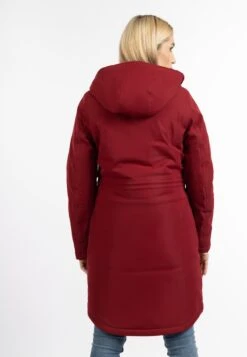 Schmuddelwedda Manteaux De Pluie Manteau Fonctionnel Femme Rouge Foncé -Schmuddelwedda 1d10e75a56c17021e0d9d7af6c3348a3