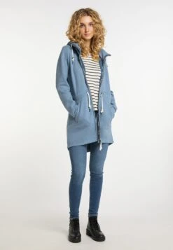 Schmuddelwedda Sweats Zippés Veste De Survêtement Femme Bleu Chiné -Schmuddelwedda 1d63450fc74508fb34789b8dc204bbbf