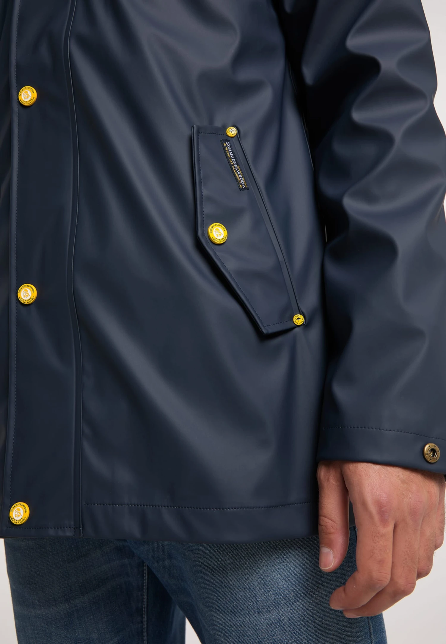 Schmuddelwedda Vestes De Mi-saison Parka Mi-saison Homme Marine 7 Schmuddelwedda Vestes De Mi-saison Parka Mi-saison Homme Marine – Image 5