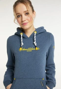 Schmuddelwedda Sweats à Capuche Sweat-shirt Ostsee Femme Bleu Chiné -Schmuddelwedda 21d2b5bf199696b3be9bd324ae577201