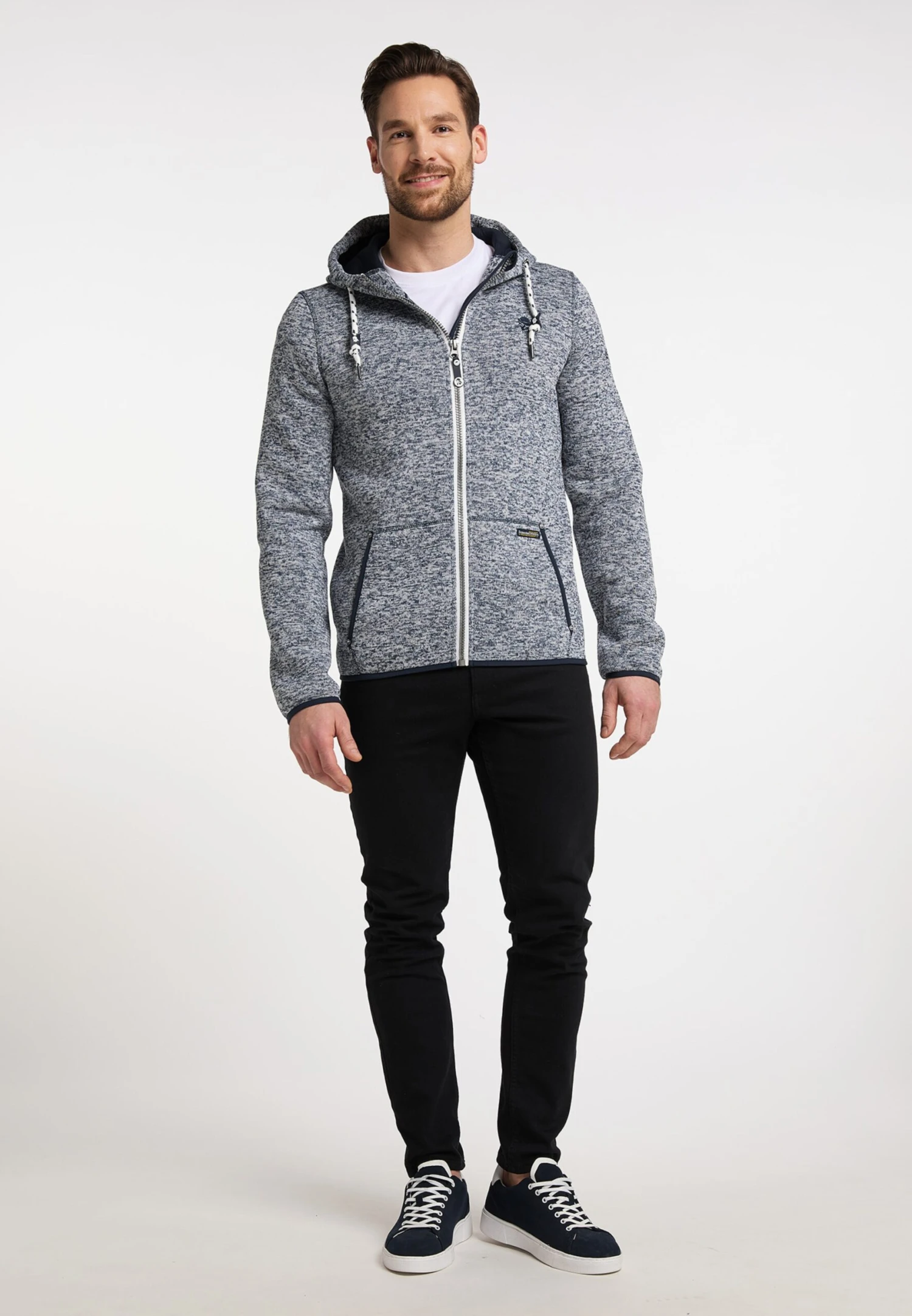 Schmuddelwedda Vestes En Polaire Veste En Polaire Philon Homme Gris / Gris Clair 6 Schmuddelwedda Vestes En Polaire Veste En Polaire Philon Homme Gris / Gris Clair – Image 4