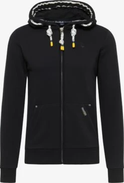 Schmuddelwedda Vestes Ă Capuche Veste De SurvĂȘtement Rabine Homme Noir