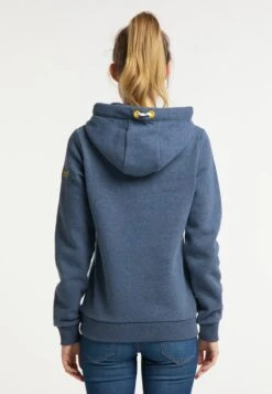Schmuddelwedda Sweats à Capuche Sweat-shirt Scharbeutz Femme Bleu Chiné -Schmuddelwedda 2267f390f2d93af1a6f5fc10da4d732e