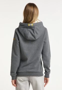 Schmuddelwedda Sweats à Capuche Sweat-shirt Fehmarn Femme Gris Chiné -Schmuddelwedda 22e1a73785f87d7a4fa21b1932792105