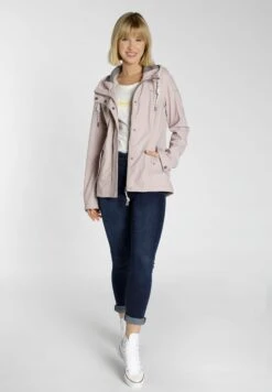 Schmuddelwedda Vestes De Mi-saison Veste Mi-saison Femme Rose Ancienne -Schmuddelwedda 231ce446dcecc301060859ad5a1a48ba