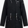 Schmuddelwedda Parkas Parka D’hiver Femme Noir 1 Schmuddelwedda Parkas Parka D’hiver Femme Noir -Schmuddelwedda 24135a9879ffc2e72047bbcc0890c708