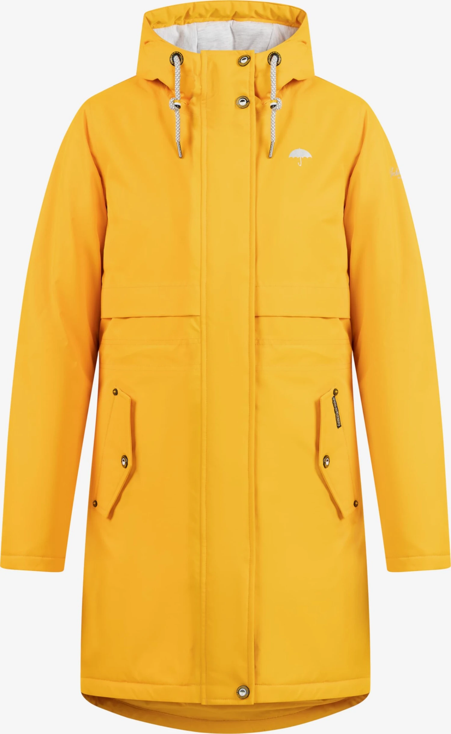 Schmuddelwedda Manteaux De Pluie Manteau Fonctionnel Femme Safran 3 Schmuddelwedda Manteaux De Pluie Manteau Fonctionnel Femme Safran