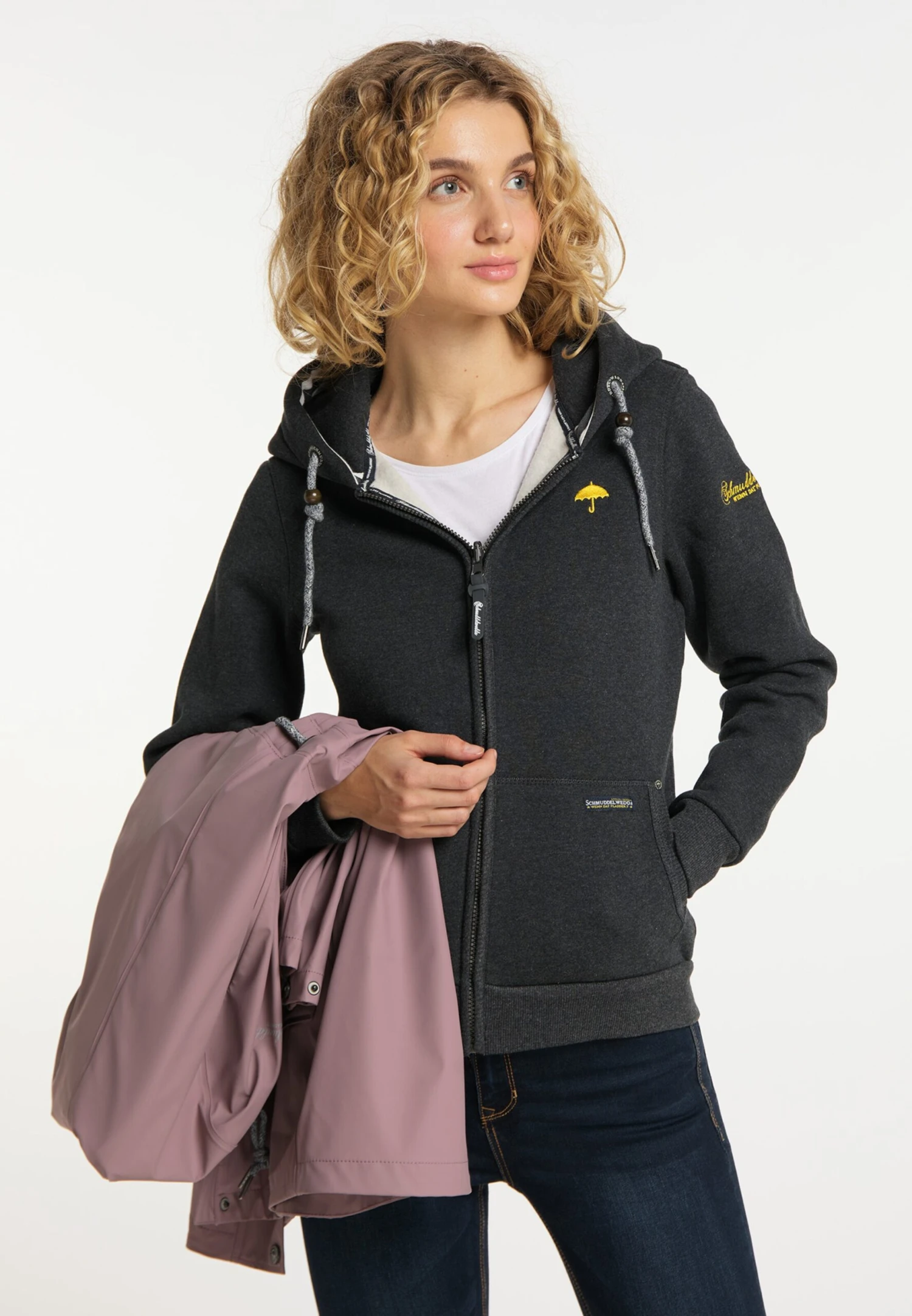 Schmuddelwedda Manteaux De Pluie Manteau Fonctionnel Femme Rose Ancienne 5 Schmuddelwedda Manteaux De Pluie Manteau Fonctionnel Femme Rose Ancienne – Image 3