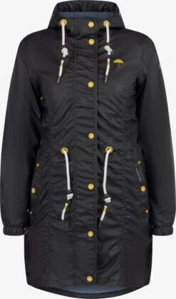 Schmuddelwedda Manteaux De Pluie Manteau Fonctionnel Femme Noir