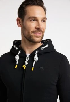 Schmuddelwedda Vestes à Capuche Veste De Survêtement Rabine Homme Noir -Schmuddelwedda 27c2ea153bc8dc52644062798987e6ec