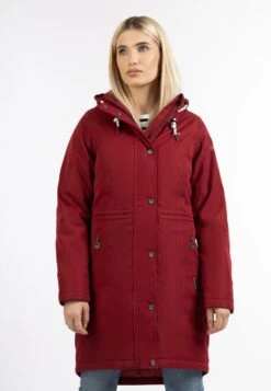 Schmuddelwedda Manteaux De Pluie Manteau Fonctionnel Femme Rouge Foncé -Schmuddelwedda 296cd54570a70553a9594b8eb7f74bd7
