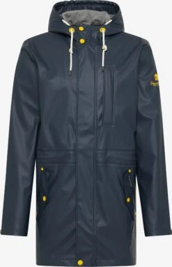 Schmuddelwedda Vestes De Mi-saison Parka Mi-saison Homme Bleu Nuit